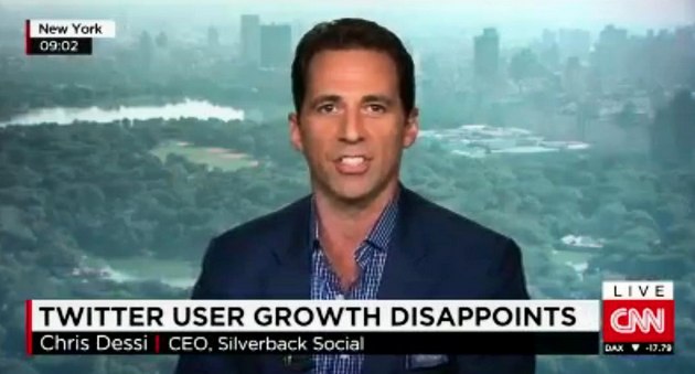 Chris Dessi live on CNN